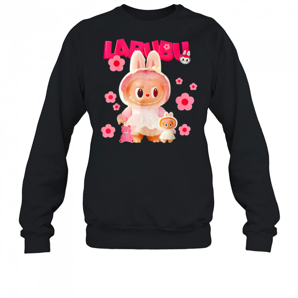 Cute Labubu The Monsters Pink Lover shirt Sweatshirt