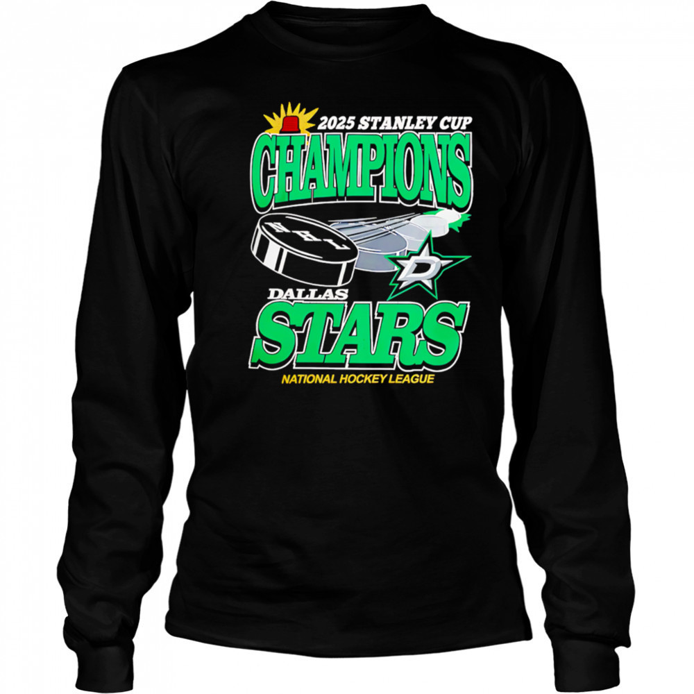 Dallas Stars 2025 Stanley Cup National Champions shirt Long Sleeved