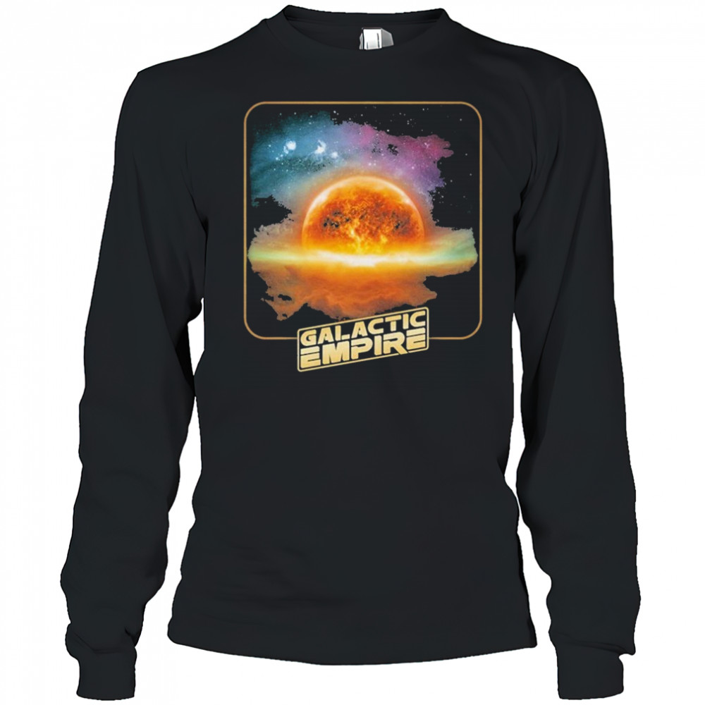 Galactic Empire Space Album T-shirt Long Sleeved