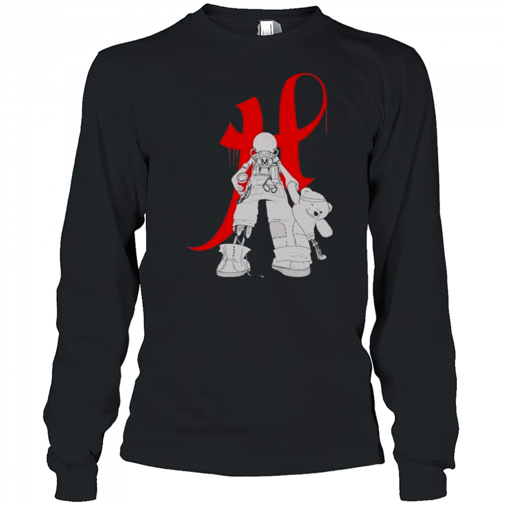 Hacktivist Logo T-shirt Long Sleeved