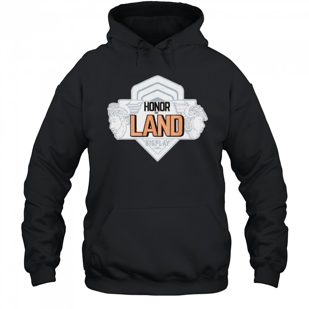 Honor the land Cleveland Guardians shirt Hoodie
