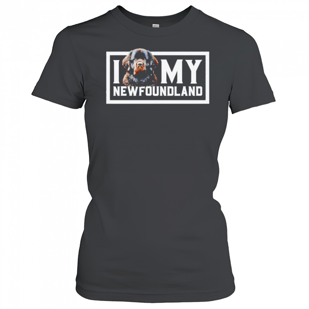 I Dog My Newfoundland shirt Women's T-shirt