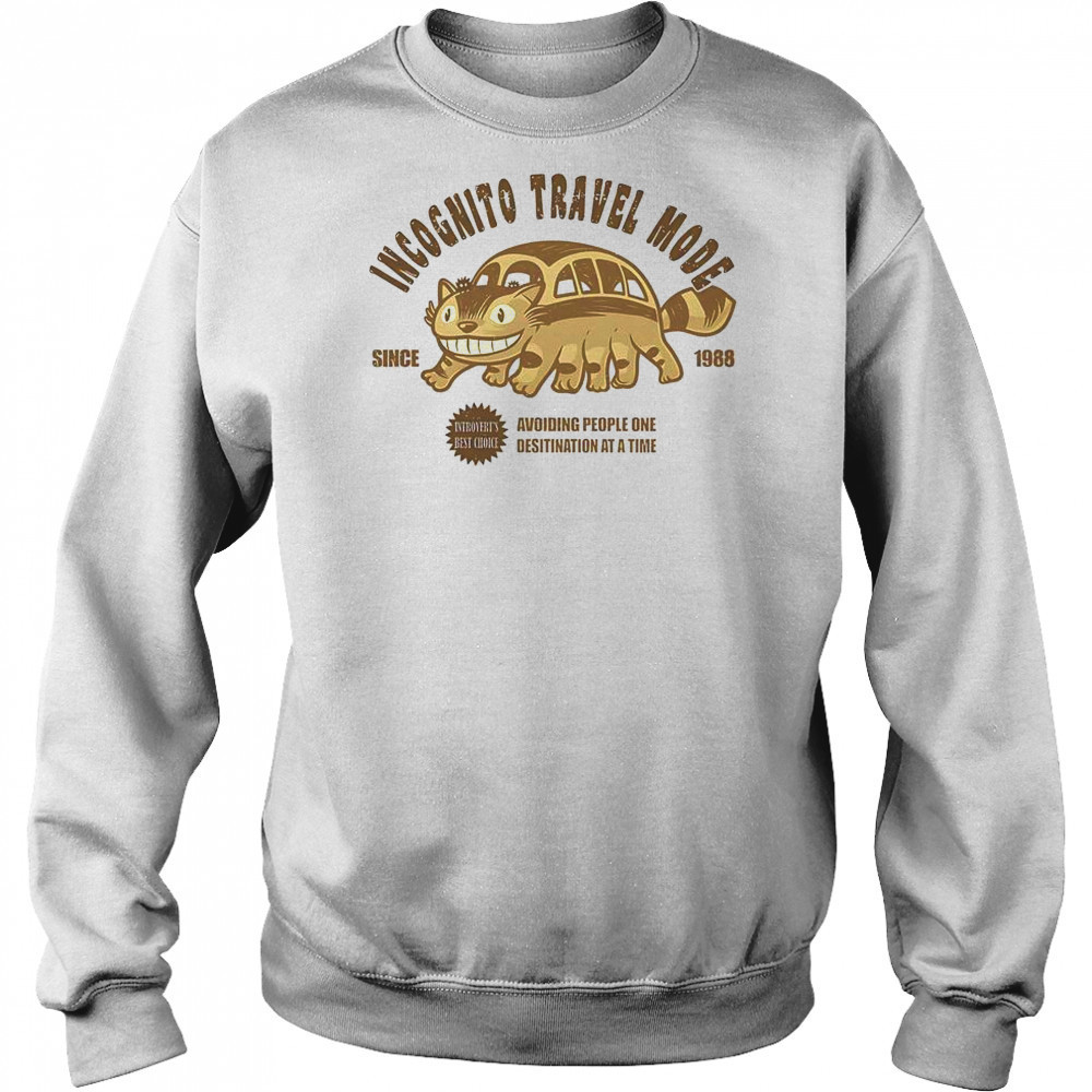 Incognito Travel Mode T-Shirt Hoodie