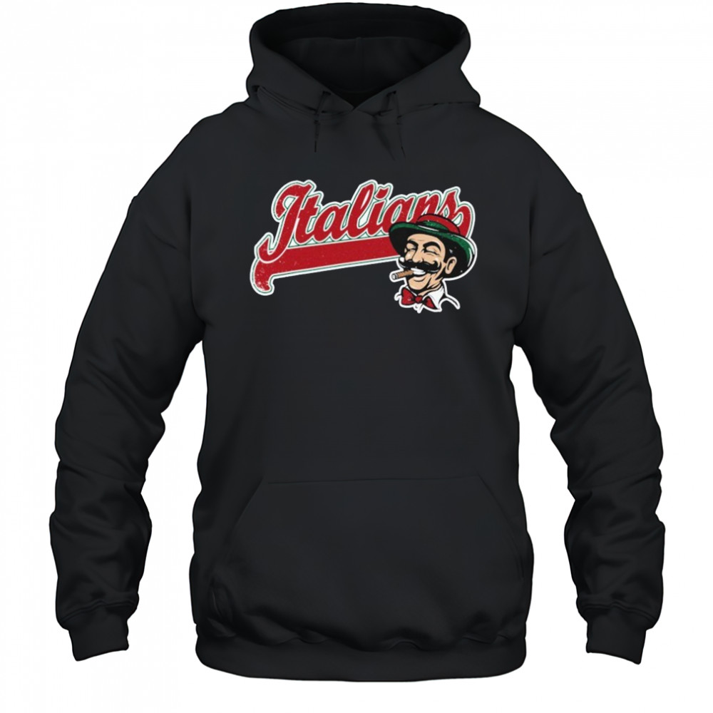Italians Cigarettes Baseball T-shirt Hoodie