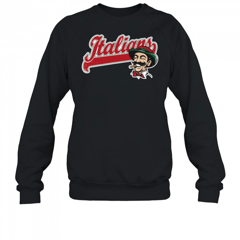 Italians Cigarettes Baseball T-shirt Sweatshirt