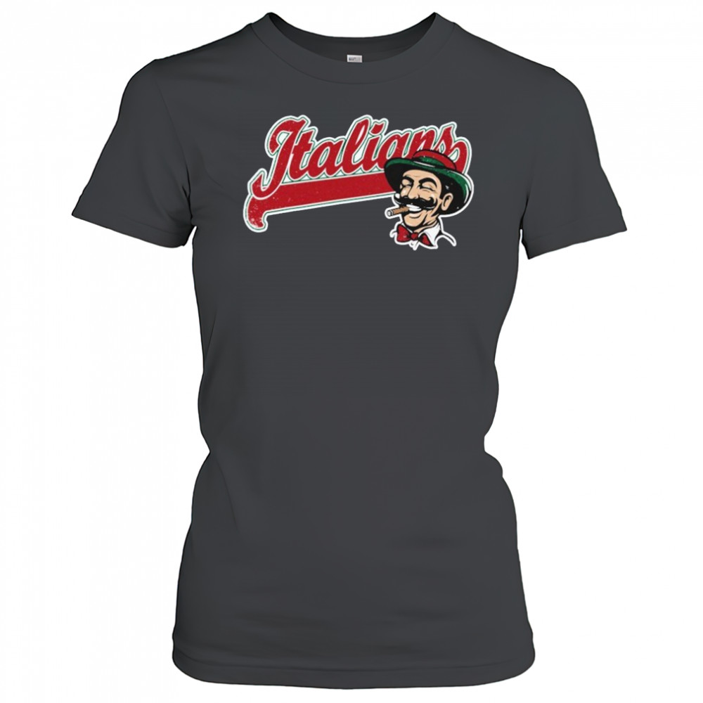 Italians Cigarettes Baseball T-shirt Women's T-shirt