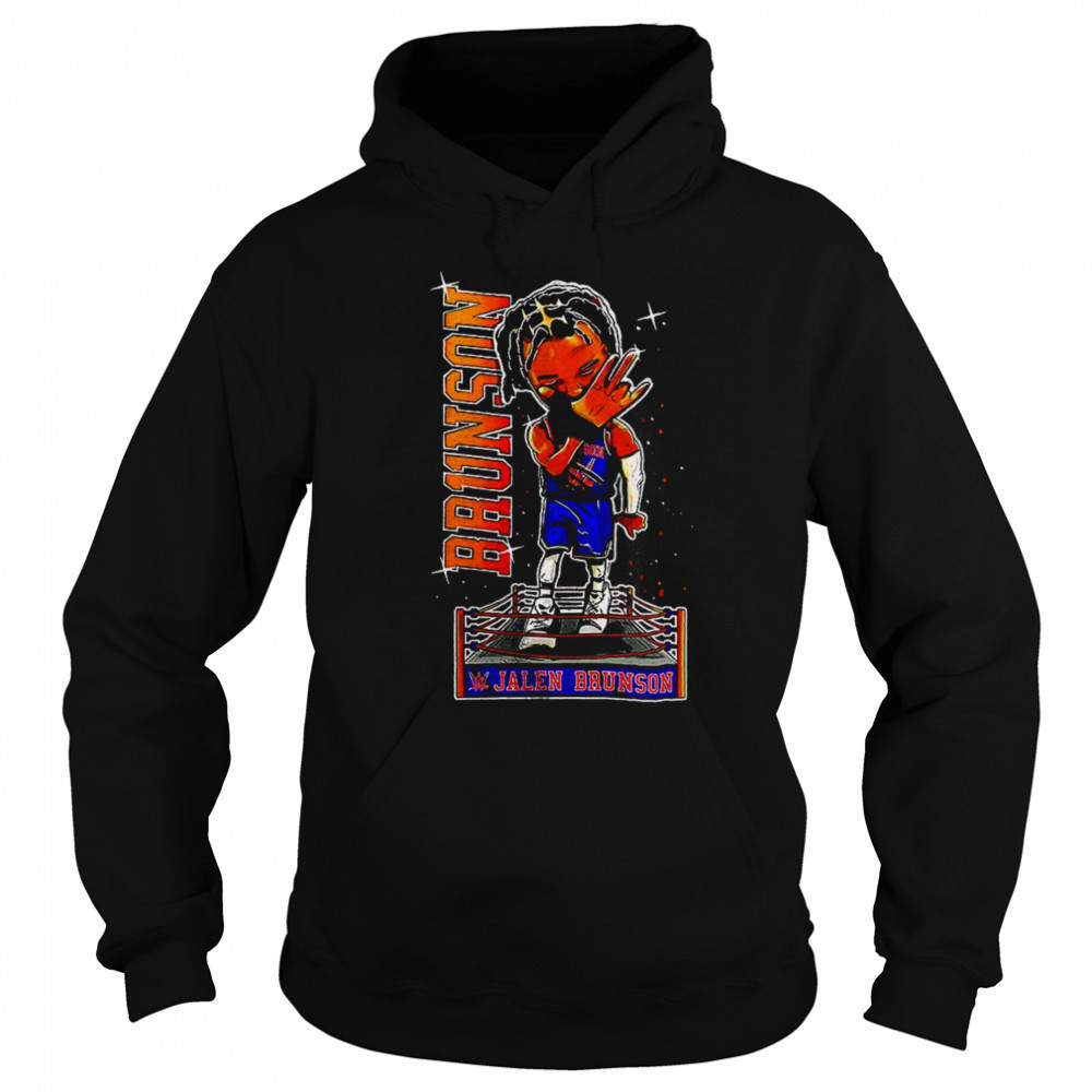 Jalen Brunson WWE cartoon shirt Sweatshirt
