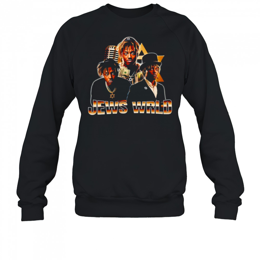 Jews WRLD graphic shirt Sweatshirt