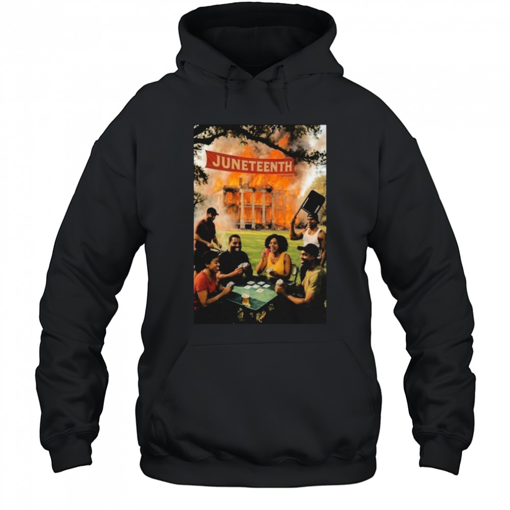 Juneteenth La Plantation Fire T-Shirt Hoodie