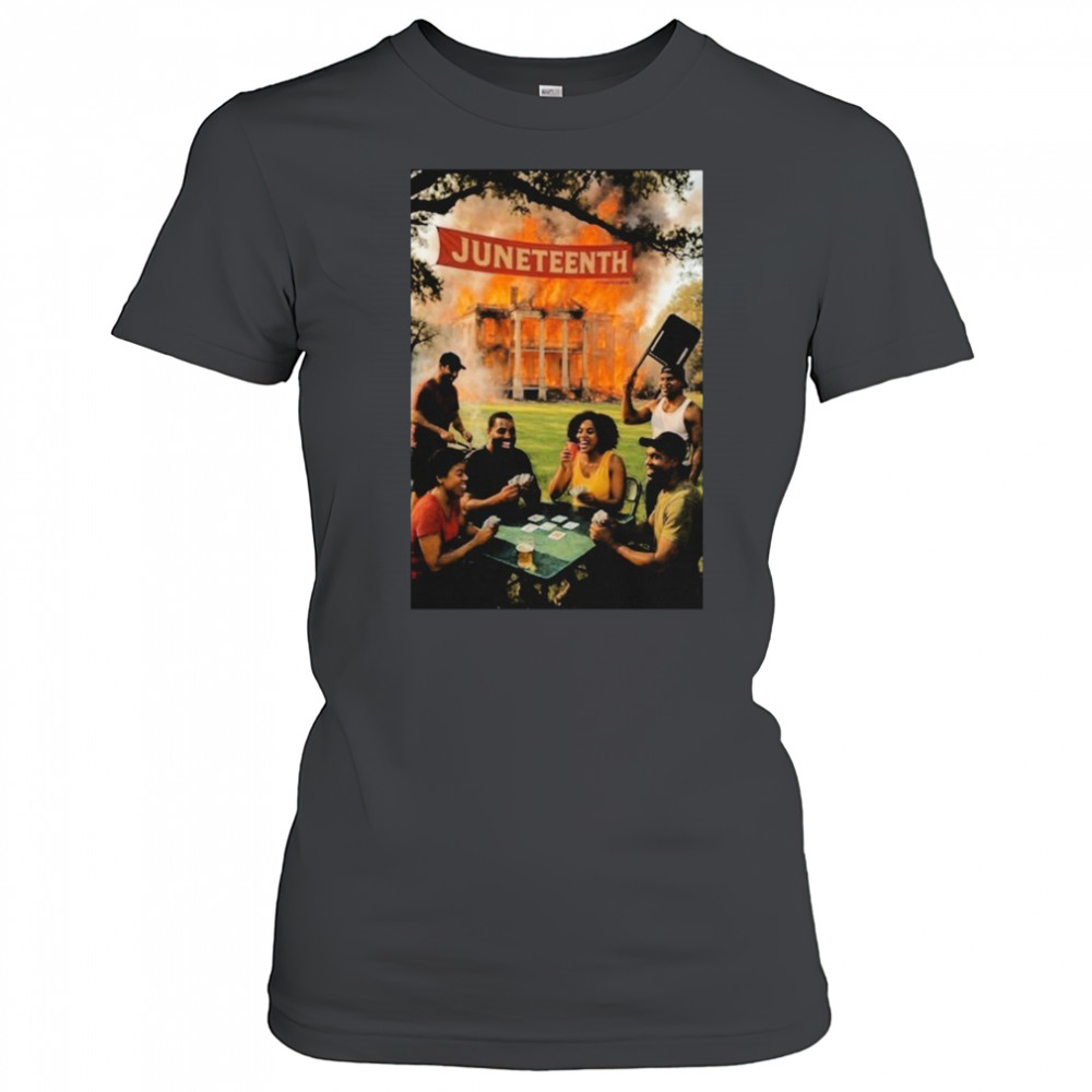 Juneteenth La Plantation Fire T-Shirt Women's T-shirt