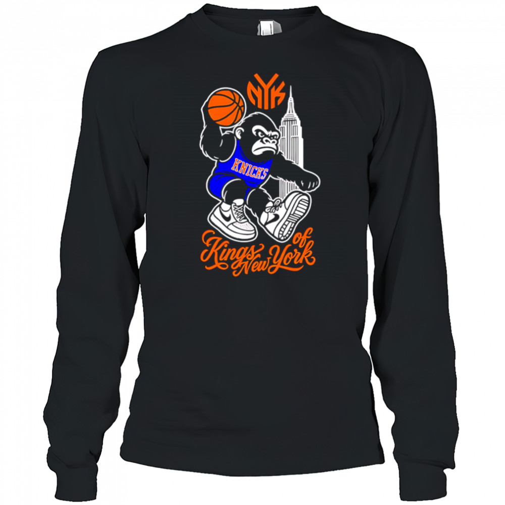 Kong Kings of New York Knicks shirt Long Sleeved