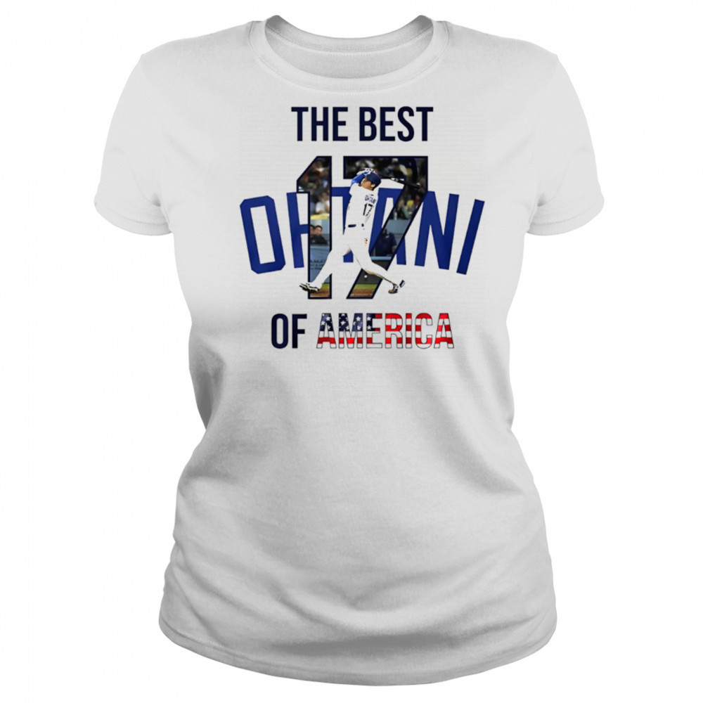 Los Angeles Dodgers Shohei Ohtani The Best 17 Of America 2025 shirt Women's T-shirt