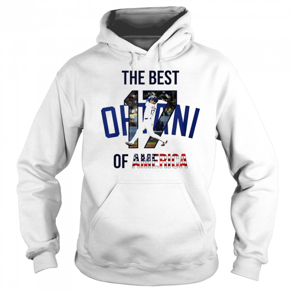 Los Angeles Dodgers Shohei Ohtani The Best 17 Of America 2025 shirt Sweatshirt