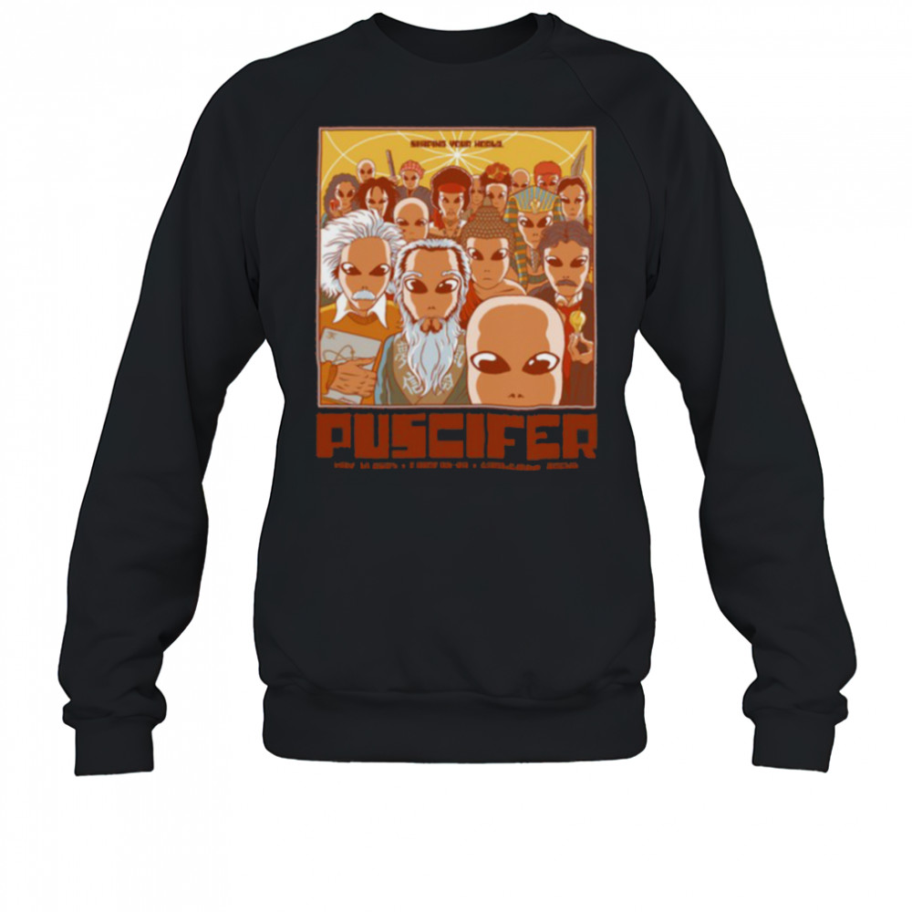 May 18 2025 Puscifer Tour EagleBank Arena Fairfax VA T Shirt Sweatshirt