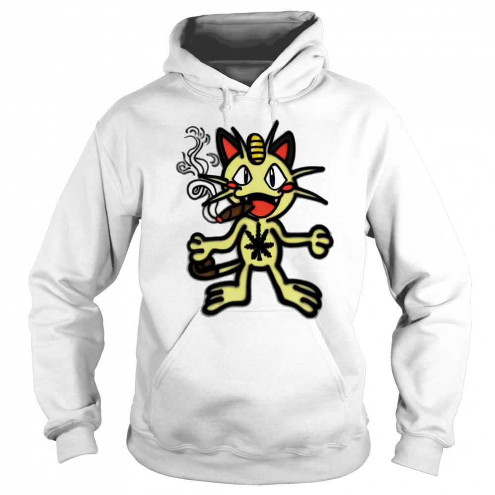 Meowth smoking shirt Sweatshirt