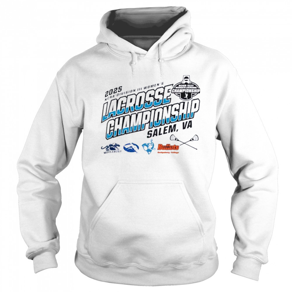 Middlebury Colby Mules Tufts University Gettysburg NCAA DIII Women’s Lacrosse Championship 2025 shirt Sweatshirt