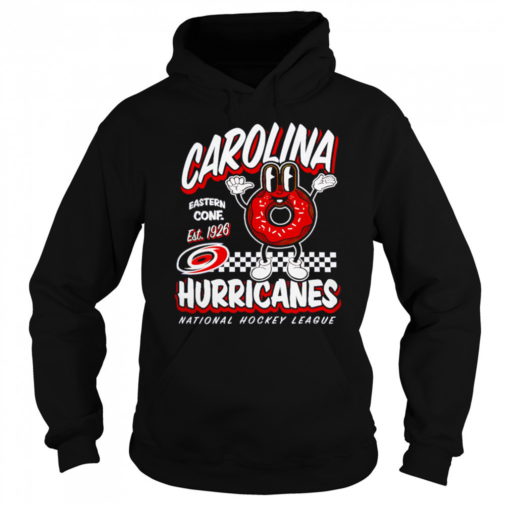 Mitchell & Ness Carolina Hurricanes Black Local Food 2025 shirt Sweatshirt