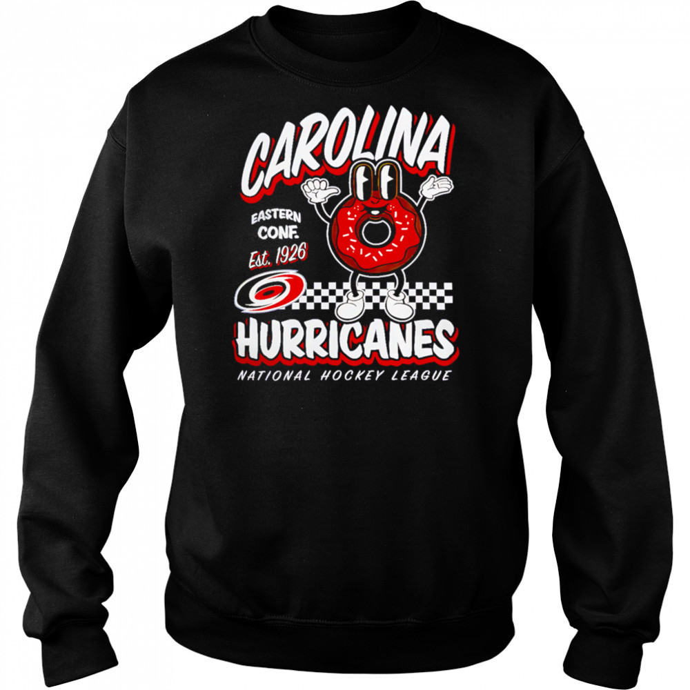Mitchell & Ness Carolina Hurricanes Black Local Food 2025 shirt Hoodie
