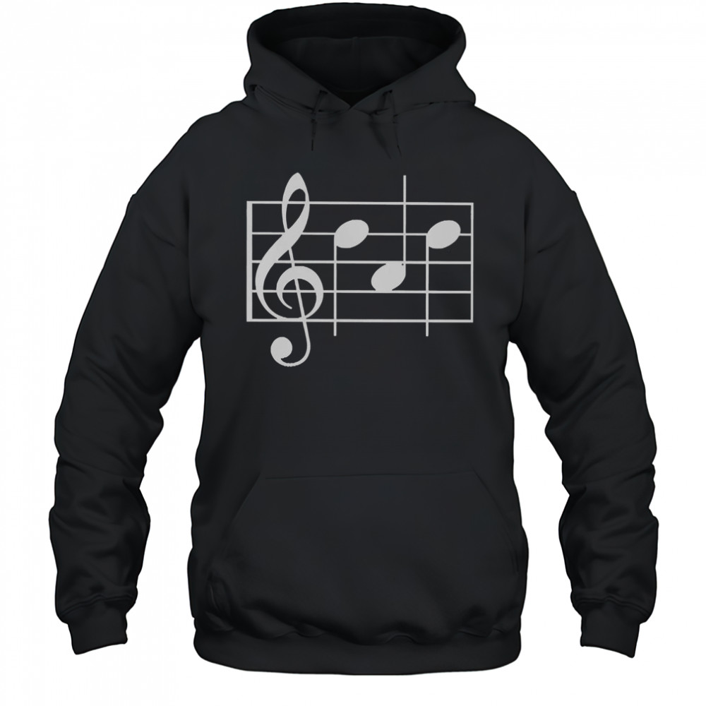Musical Notes T-Shirt Hoodie