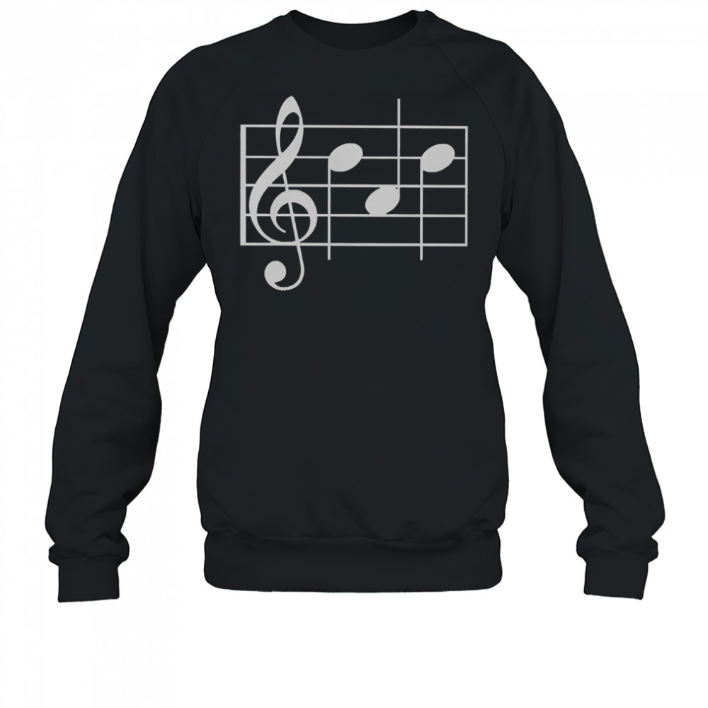Musical Notes T-Shirt Sweatshirt