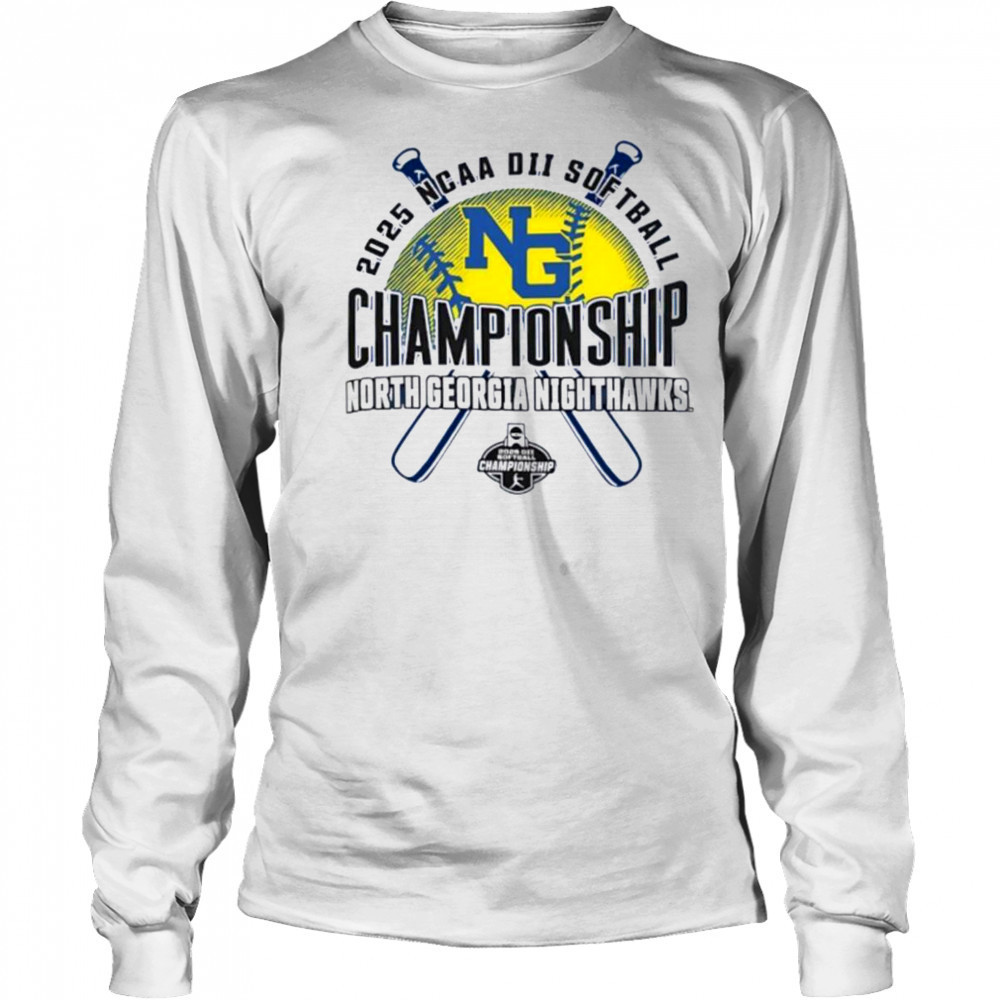NCAA DII Softball Championship North Georgia Nighthawks 2025 shirt Long Sleeved