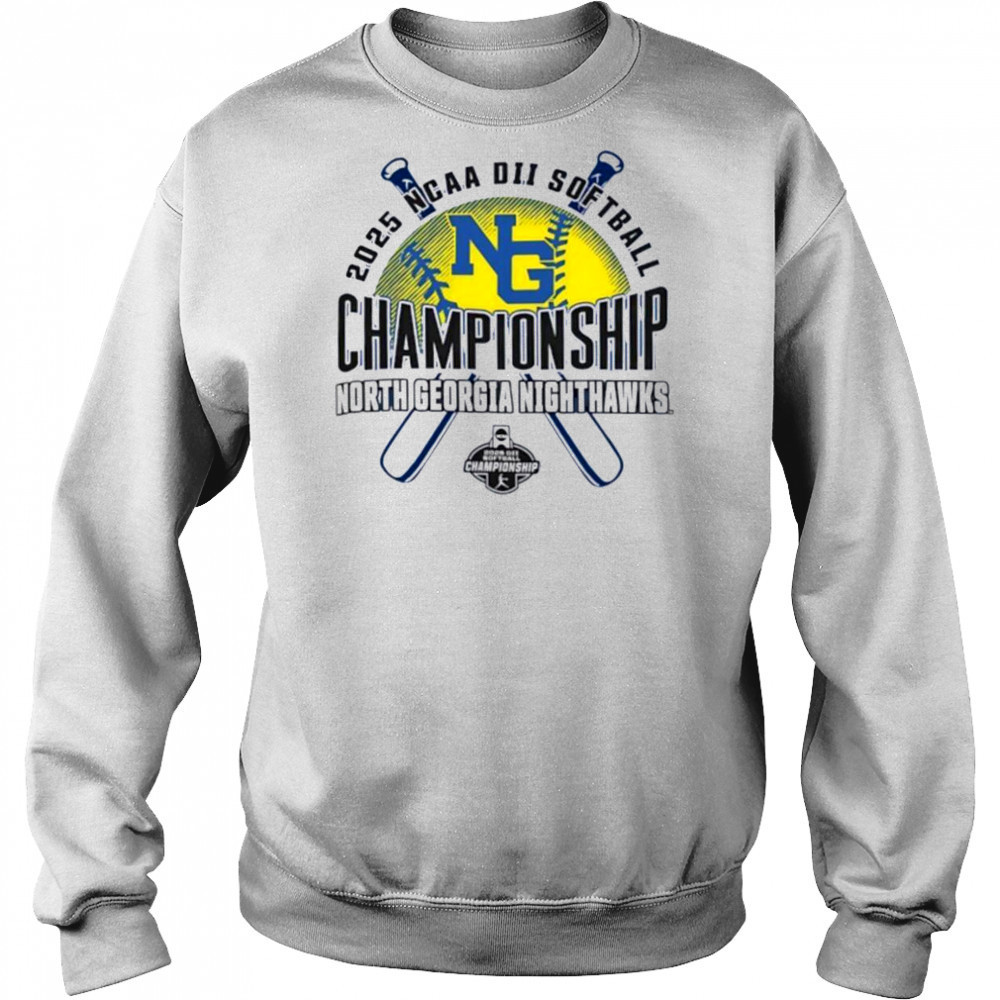 NCAA DII Softball Championship North Georgia Nighthawks 2025 shirt Hoodie