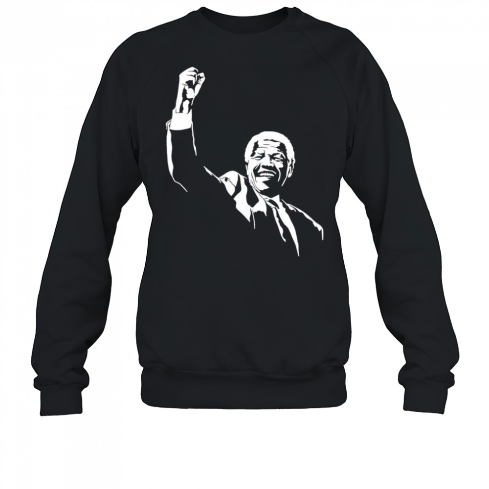 Nelson Mandela raise hand shirt Sweatshirt