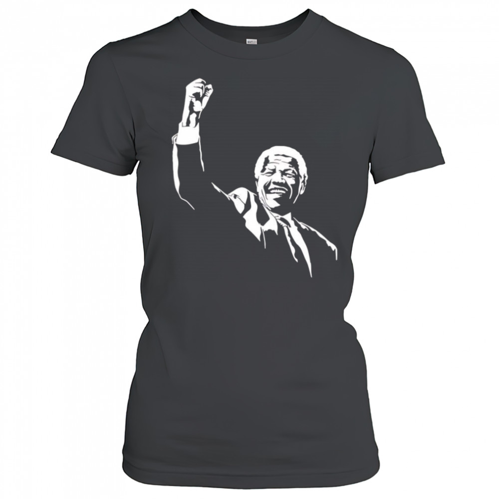 Nelson Mandela raise hand shirt Women's T-shirt