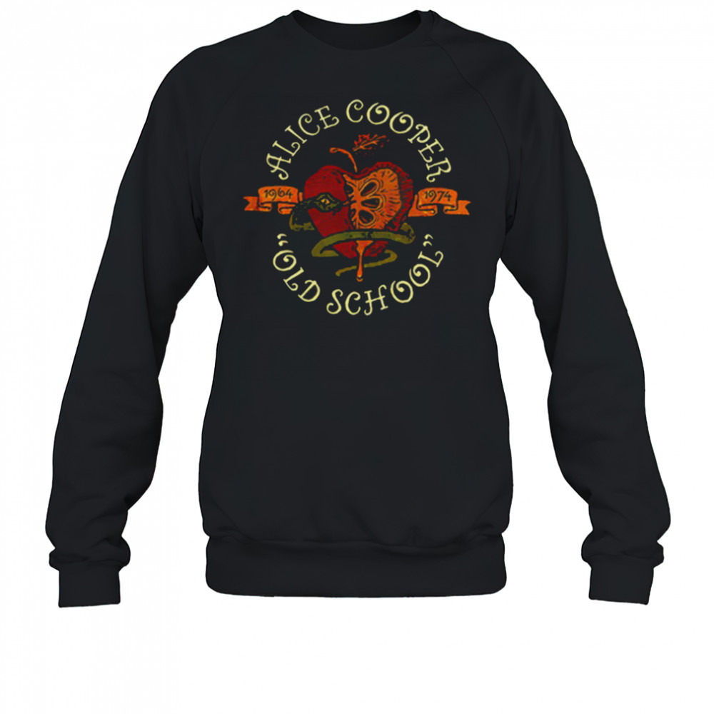 New Shirt Alice Cooper Old School T Shirt Sweatshirt