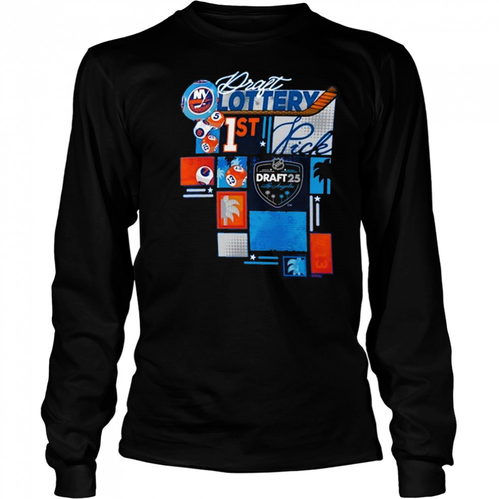 New York Islanders 2025 NHL Draft Lottery Shirt Long Sleeved