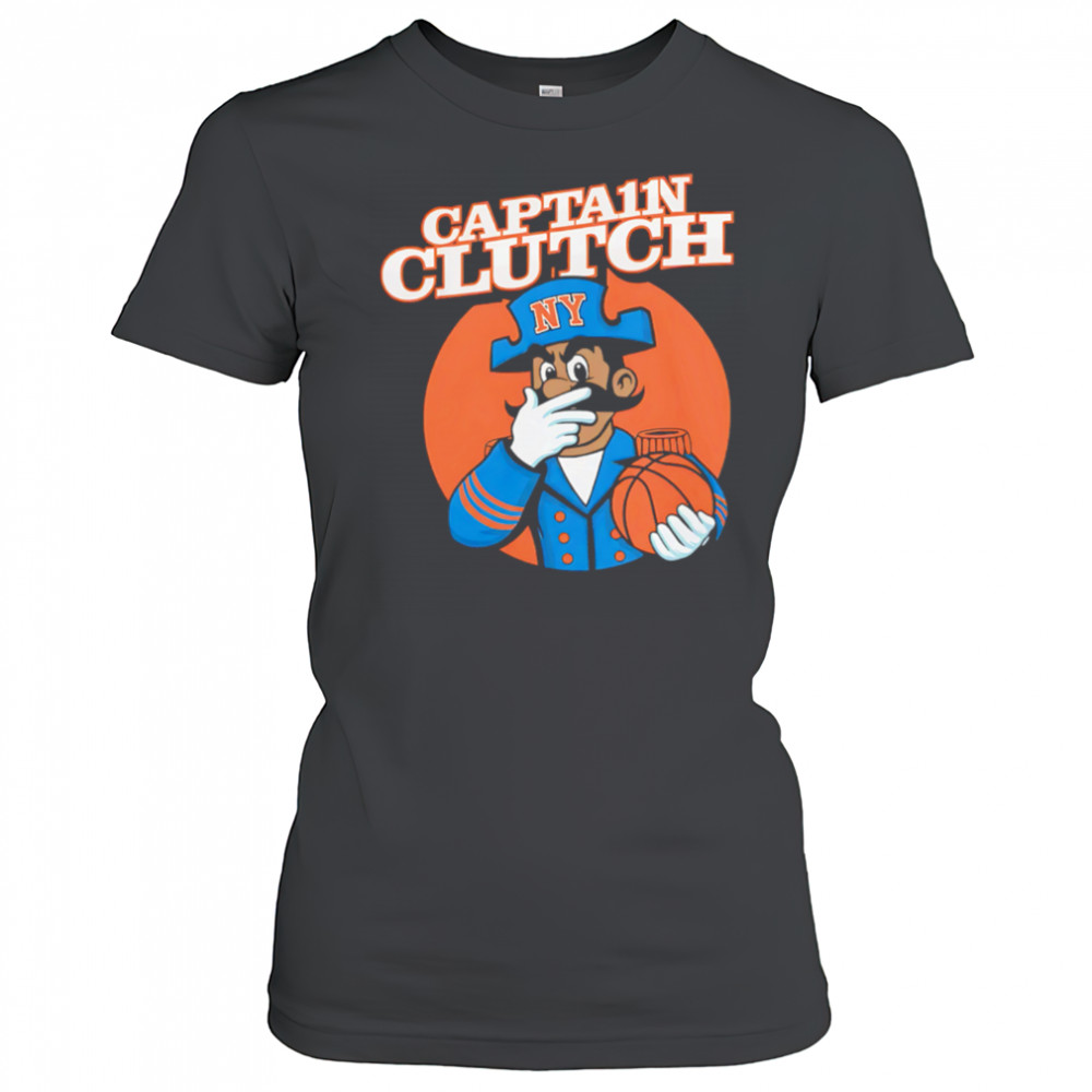 New York Knicks Jalen Brunson Captain Clutch shirt Women's T-shirt
