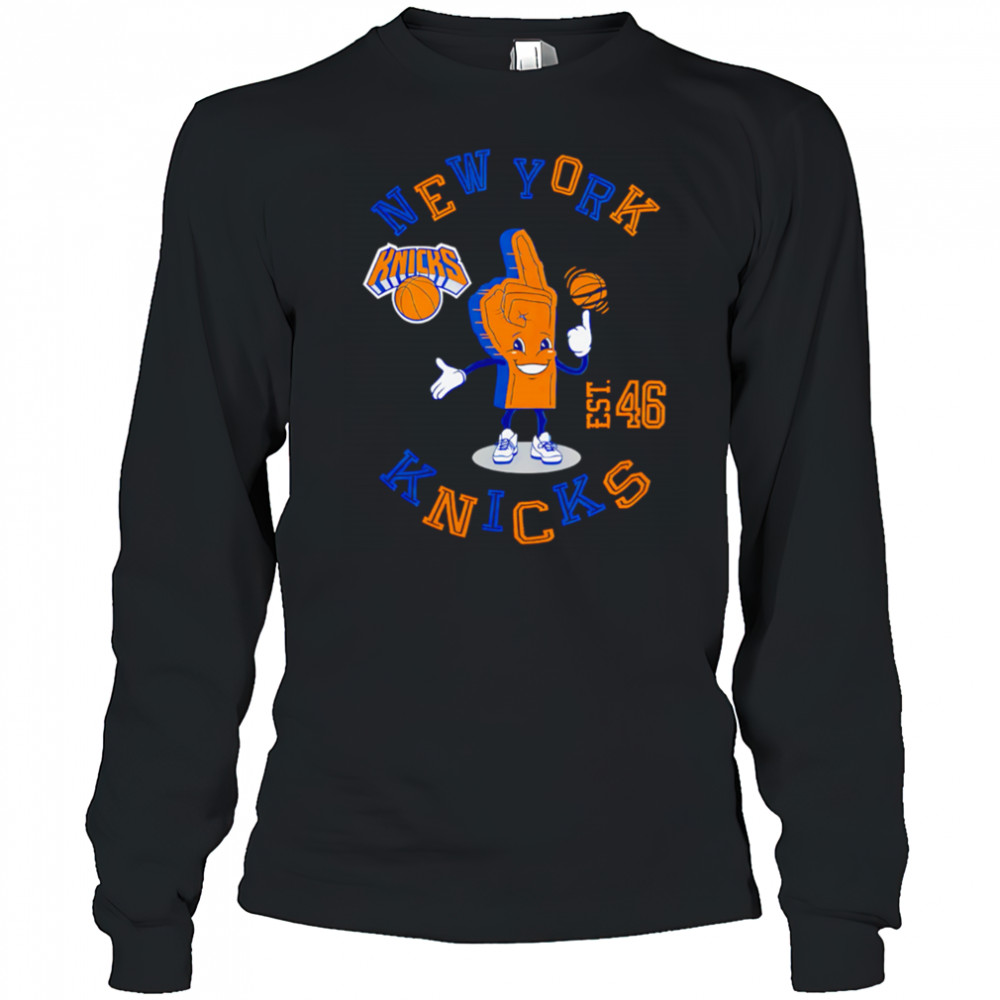 New York Knicks Stadium Essentials Men’s Number One shirt Long Sleeved