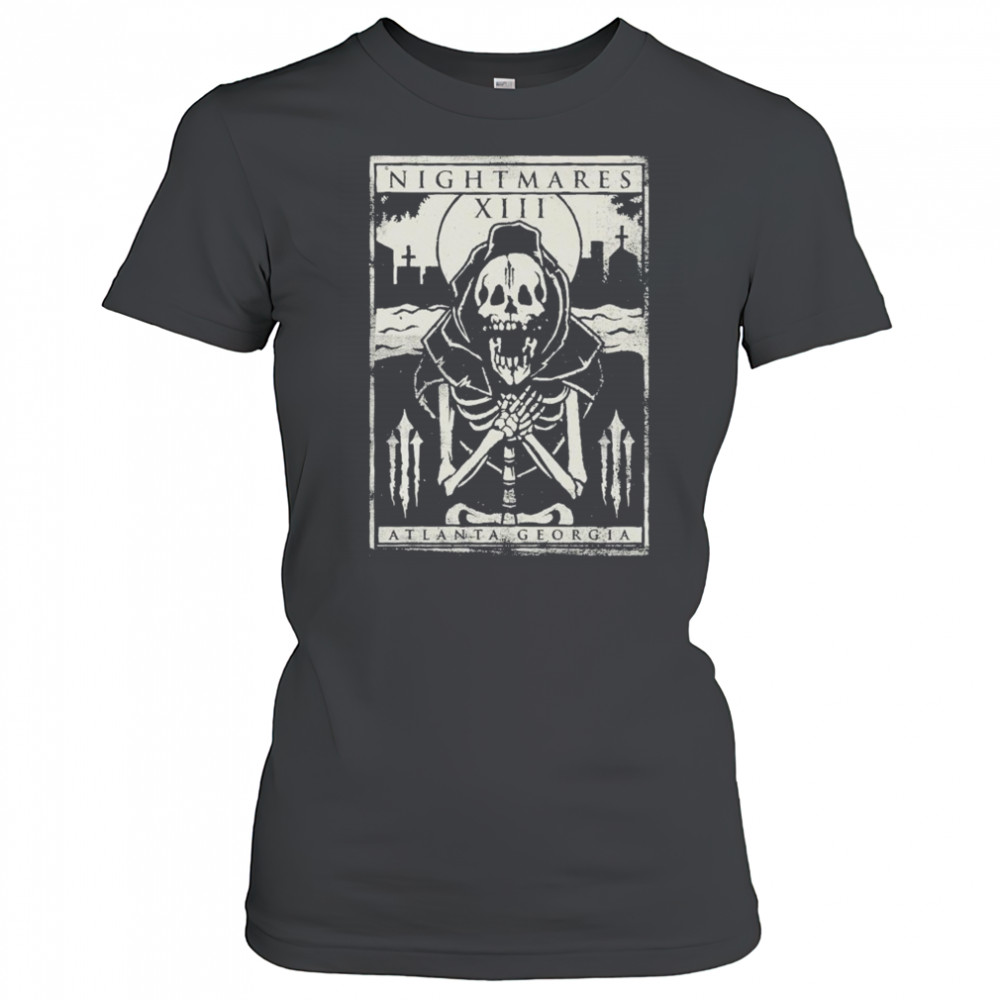 Nightmares Atlanta Georgia Skeleton T-shirt Women's T-shirt