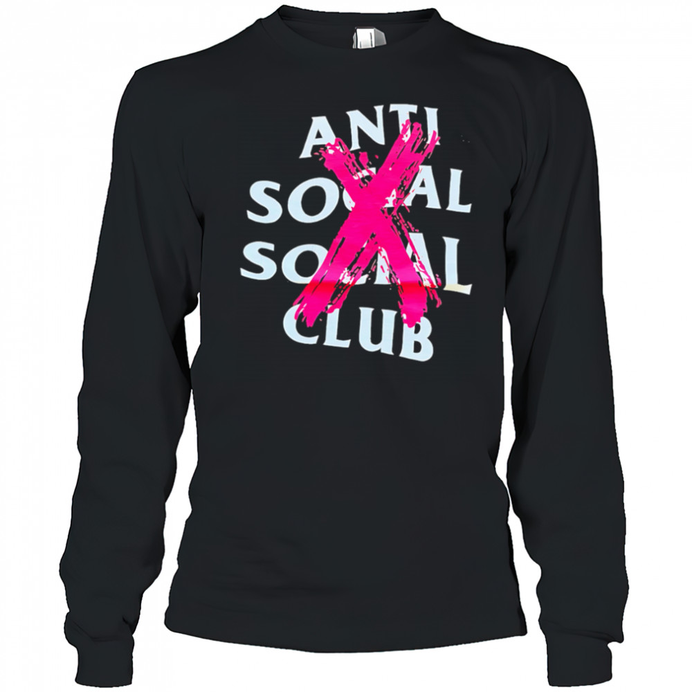 Not Anti Social Social Club shirt Long Sleeved