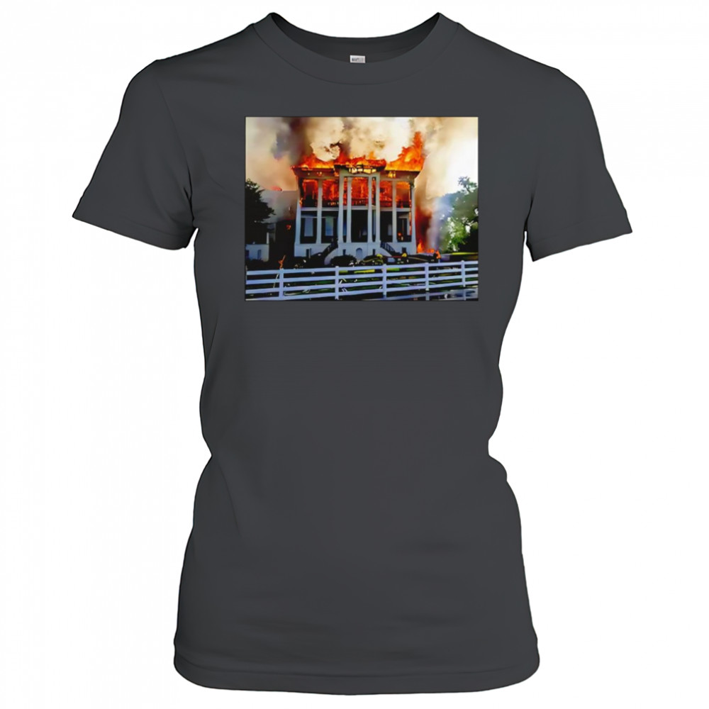 Nottoway Plantation Fire shirt Women's T-shirt