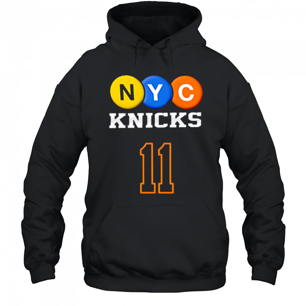 NYC Knicks 11 Brunson shirt Hoodie