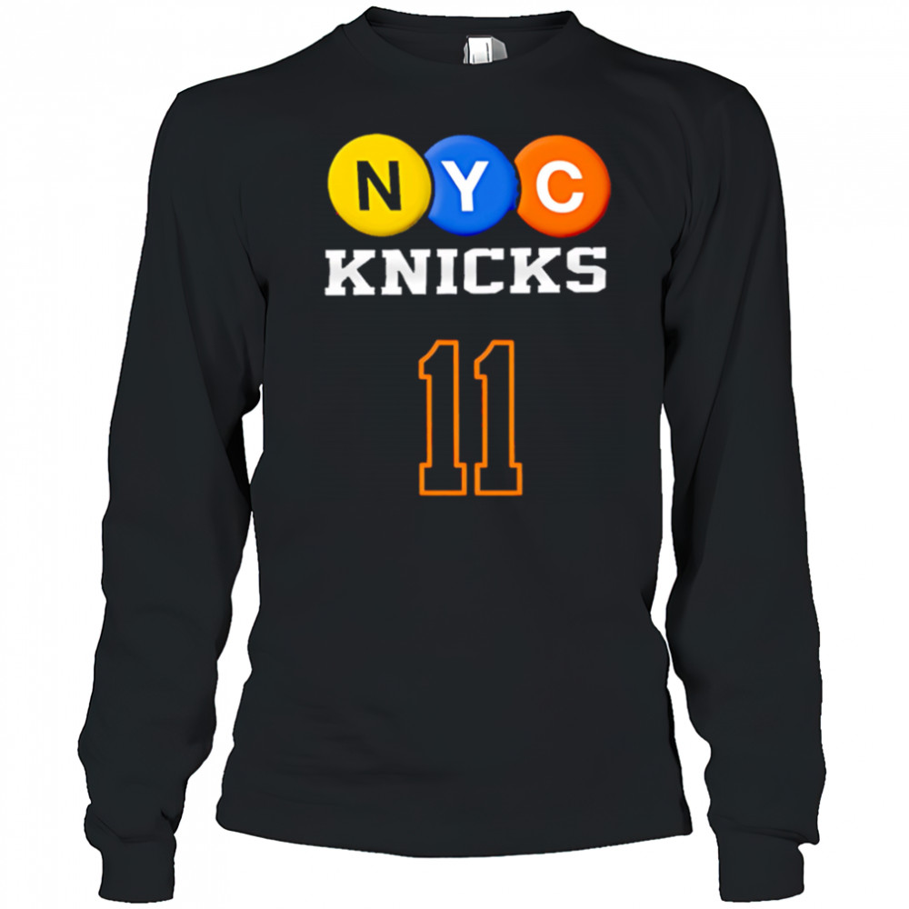 NYC Knicks 11 Brunson shirt Long Sleeved