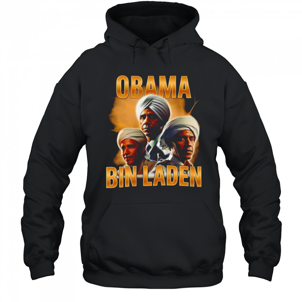 Obama Bin Laden funny retro shirt Hoodie
