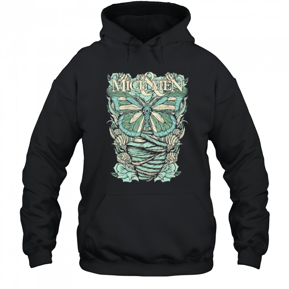 Of Mice & Men Butterfly T-shirt Hoodie