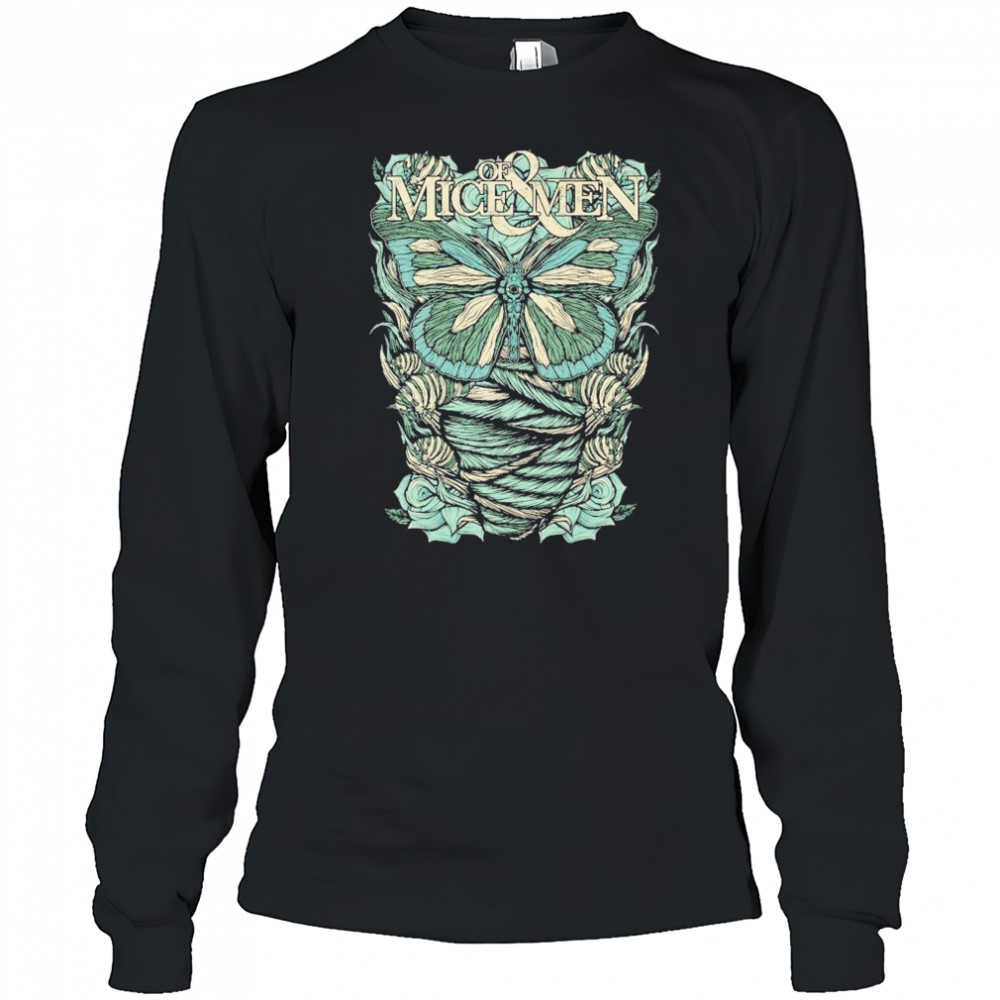 Of Mice & Men Butterfly T-shirt Long Sleeved