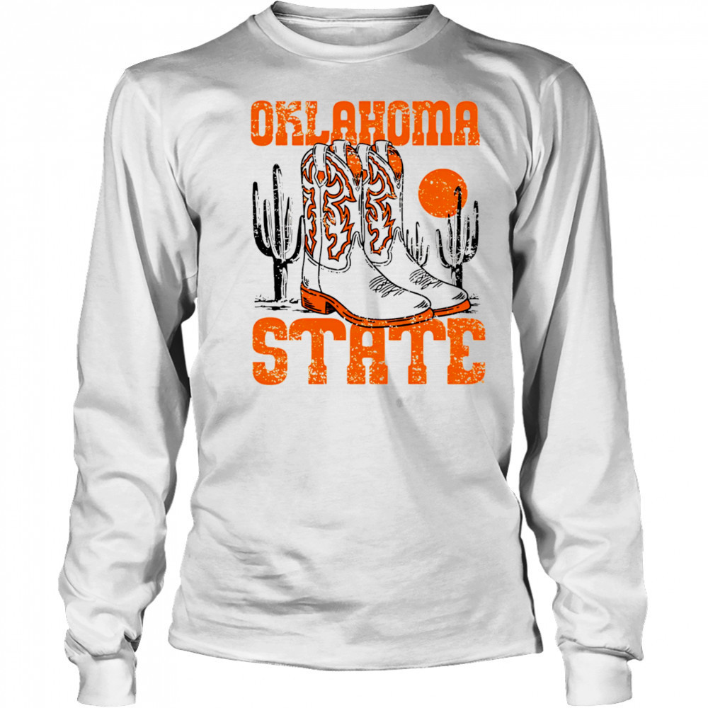 OK State Boots shirt Long Sleeved