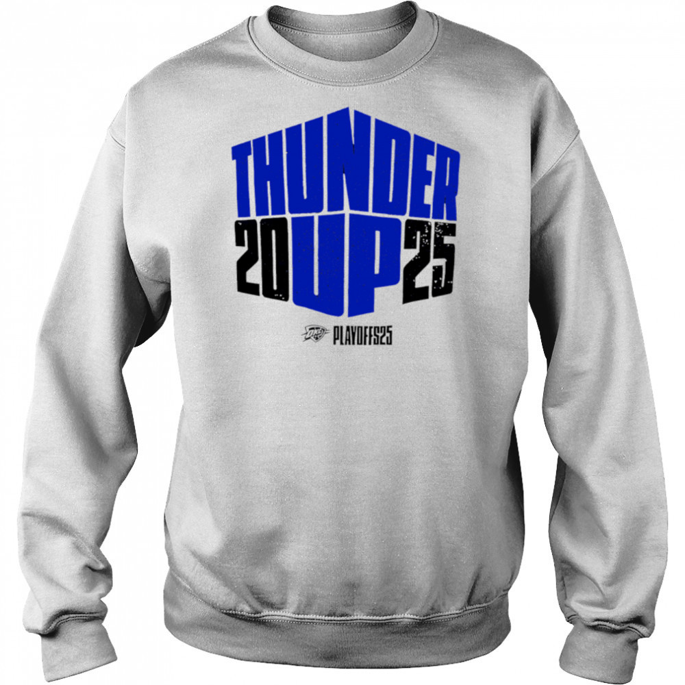 OKC Thunder Up 2025 playoff vintage classic shirt Hoodie