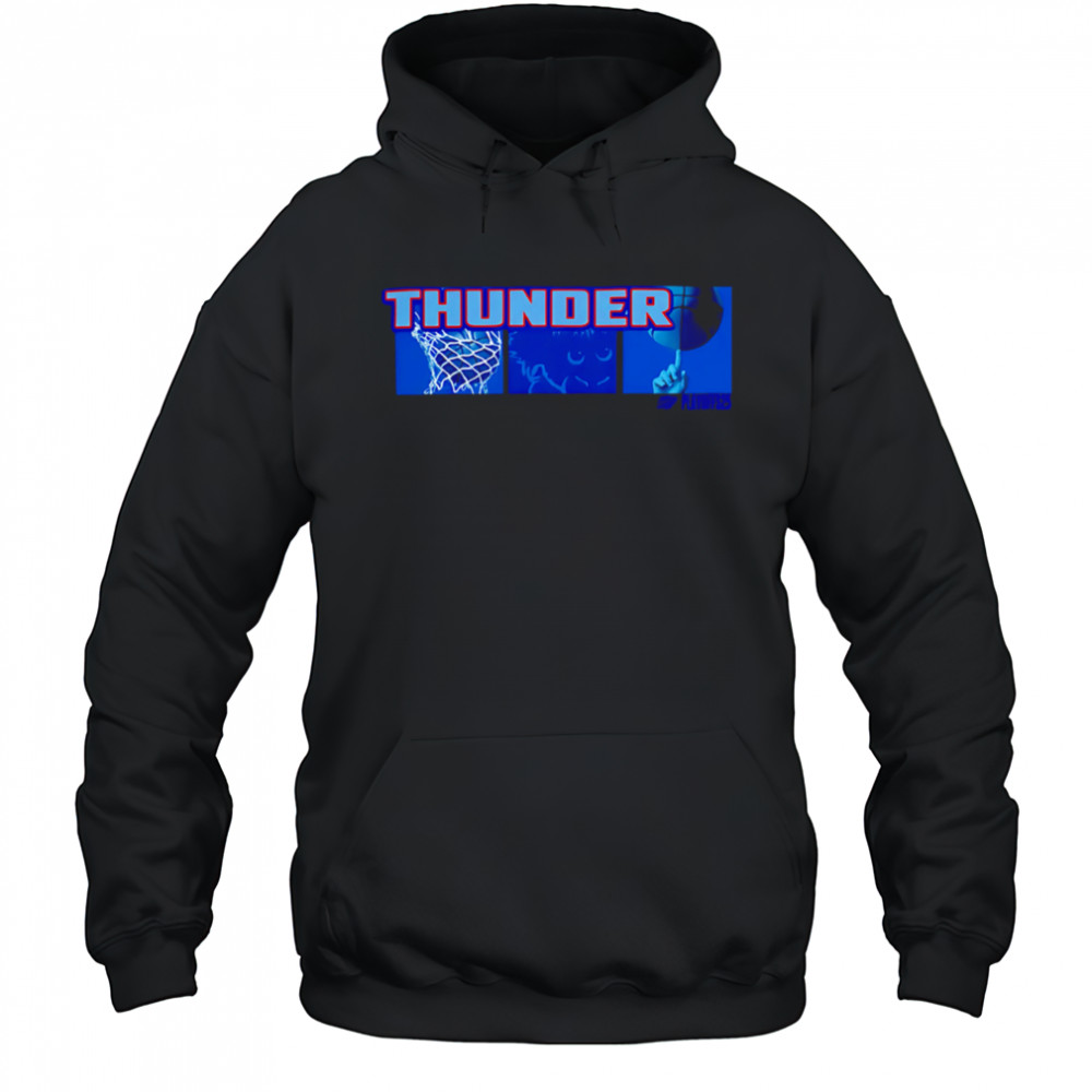 Oklahoma City Thunder 2025 Playoff Block shirt Hoodie
