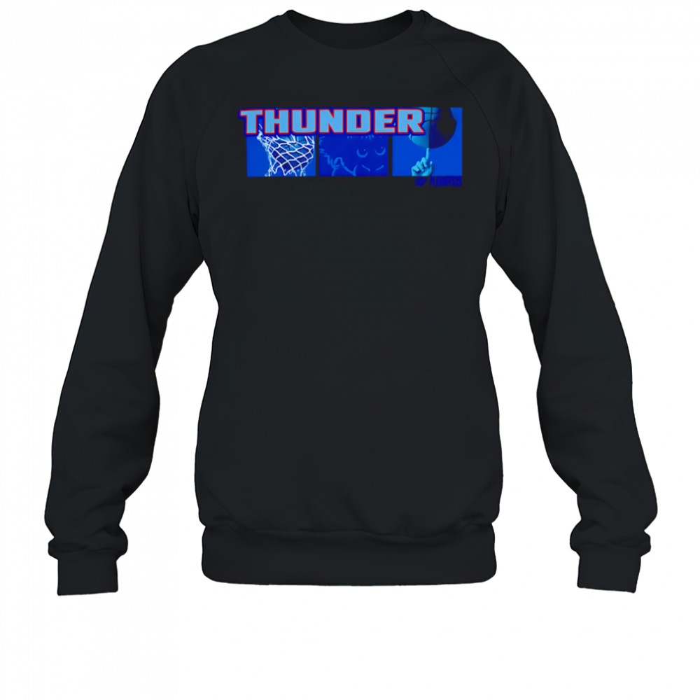 Oklahoma City Thunder 2025 Playoff Block shirt Sweatshirt