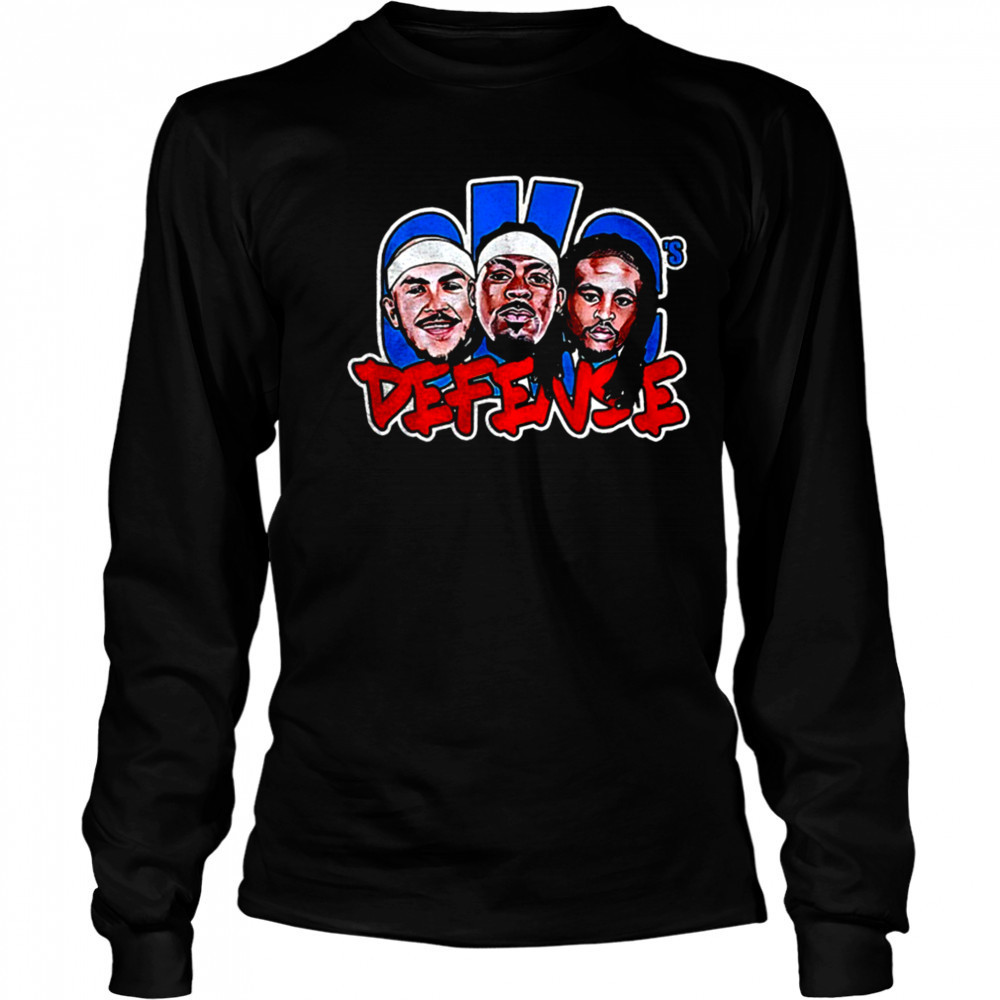 Oklahoma City Thunder basketball OKC got defense shirt Long Sleeved