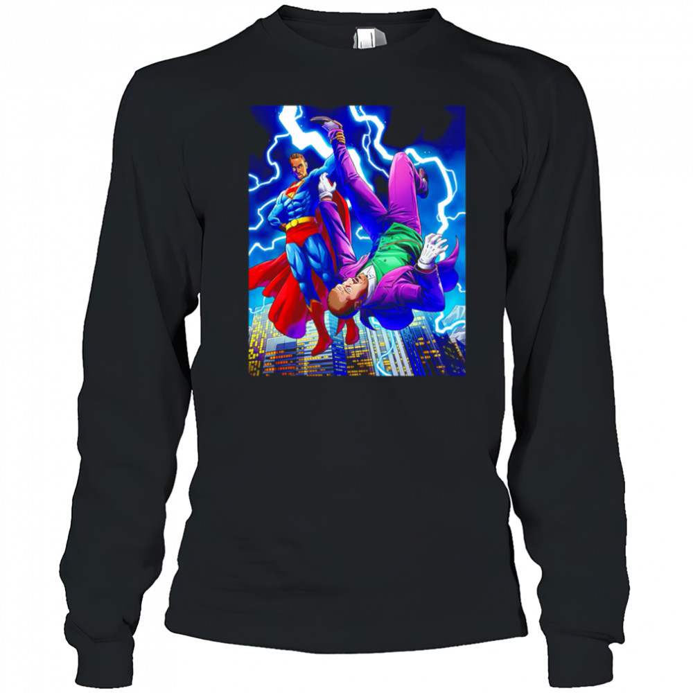 Oklahoma City Thunder Win Denver Nuggets To Western Conference Finals NBA 2025 Super Shai Vs The Joker shirt Long Sleeved