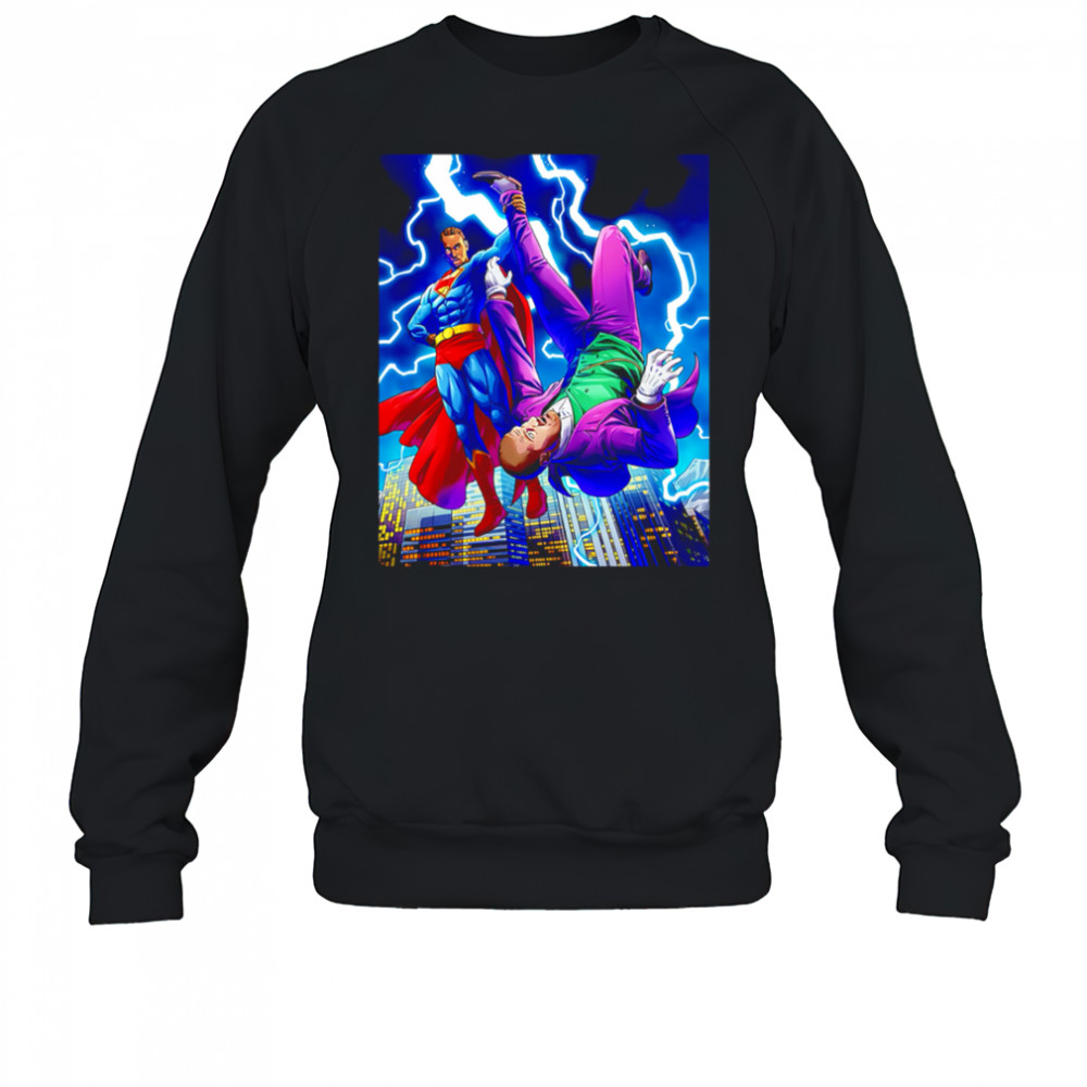 Oklahoma City Thunder Win Denver Nuggets To Western Conference Finals NBA 2025 Super Shai Vs The Joker shirt Sweatshirt