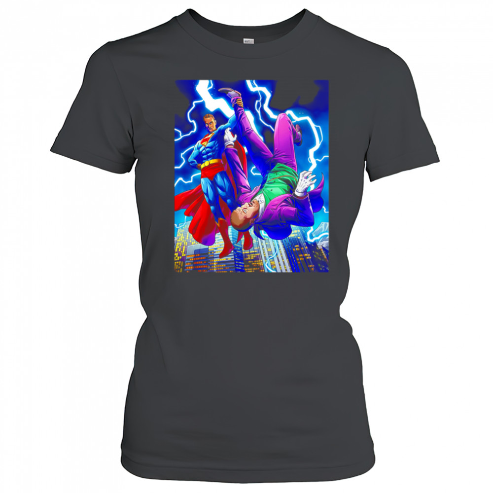 Oklahoma City Thunder Win Denver Nuggets To Western Conference Finals NBA 2025 Super Shai Vs The Joker shirt Women's T-shirt