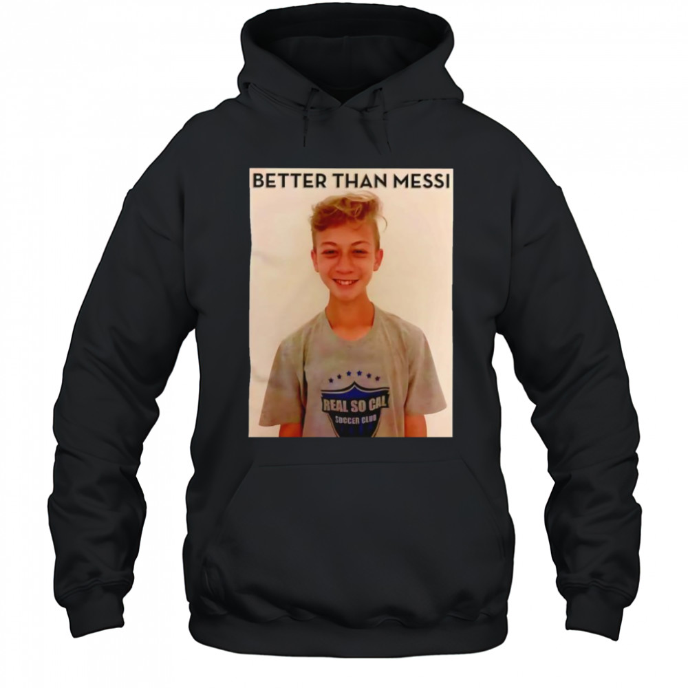 Ordaz better than Messi shirt Hoodie