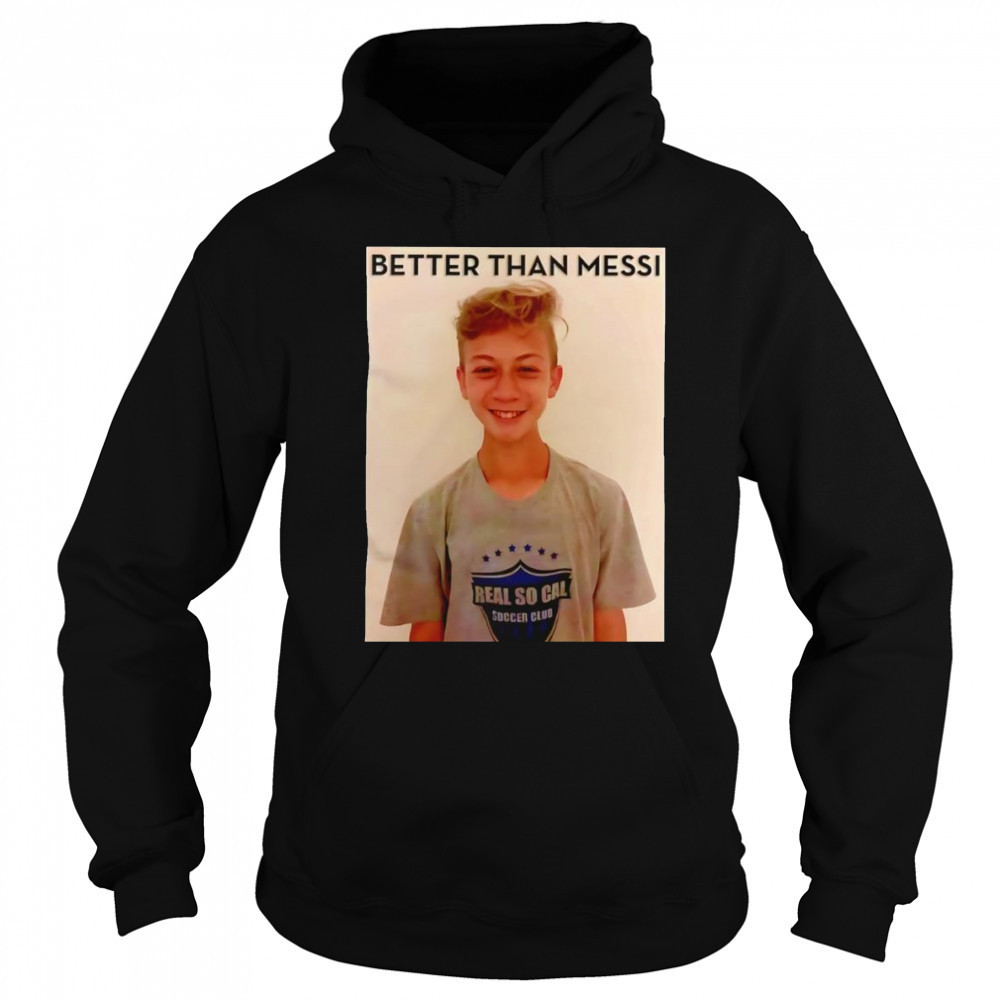 Ordaz better than Messi shirt Sweatshirt